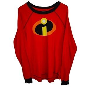 Disney Parks The Incredibles Long Sleeve Pajama Top